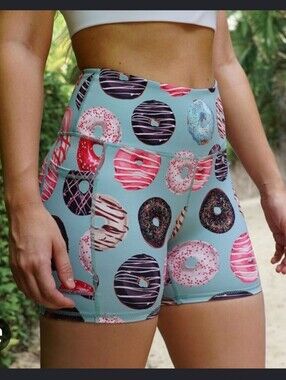 Muscles and Donuts gym Shorts